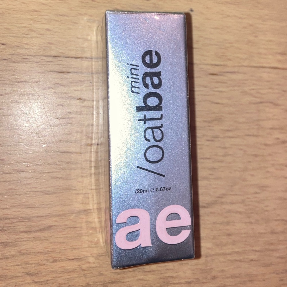 Oatbae Hyaluronic Oat Milk Oil Makeup Remover by Toy Factory NIB